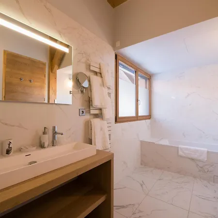 Chalet With Fireplace In Megeve *