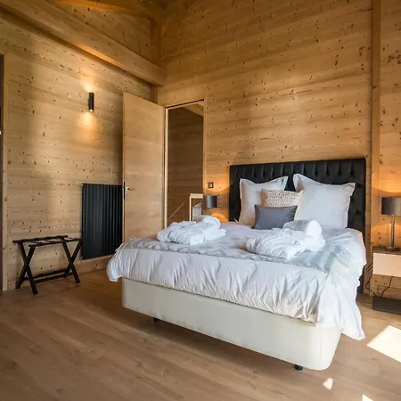 With Fireplace In Megeve Chalet *