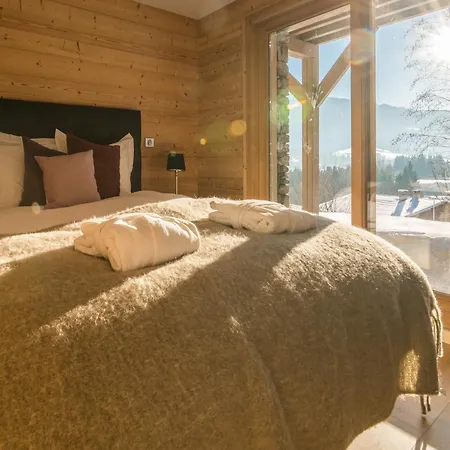 With Fireplace In Megeve Chalet Praz-sur-Arly