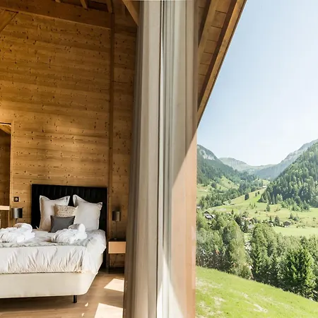 With Fireplace In Megeve Chalet *